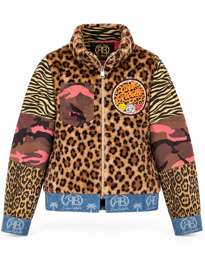 Coco Rebelle Safari Bomber