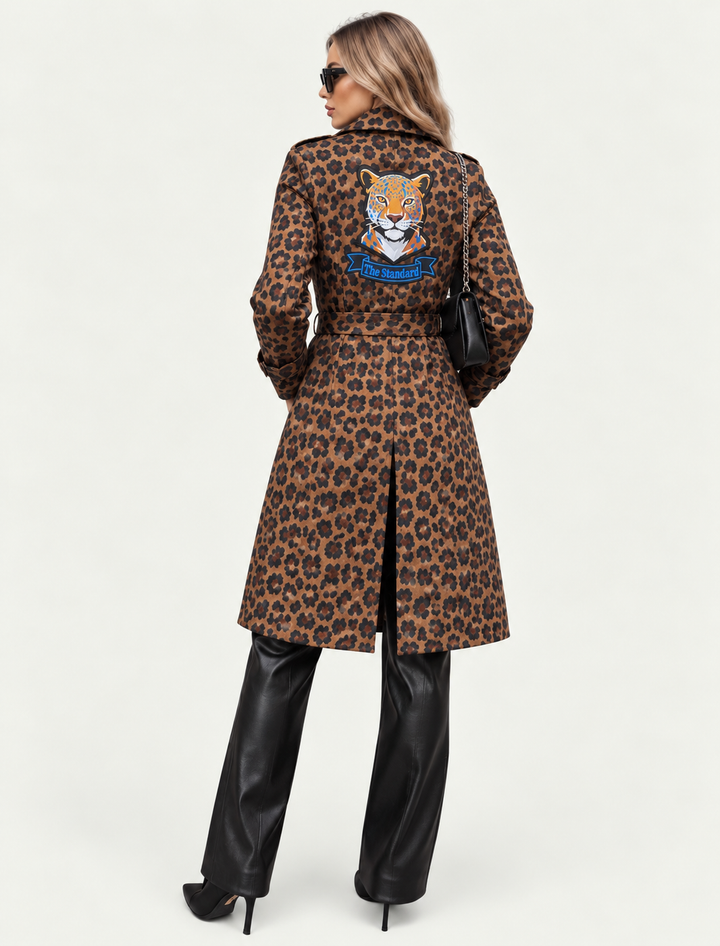 The Leopard Mademoiselle Trench