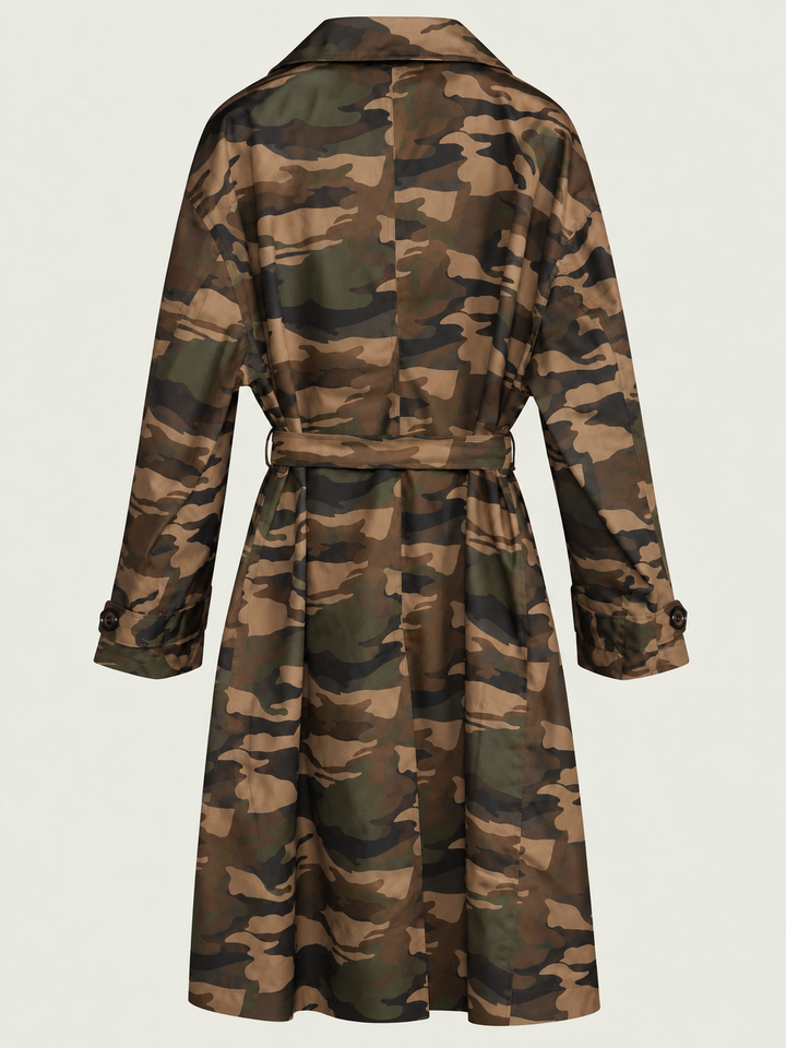 Camo Khaki Trench