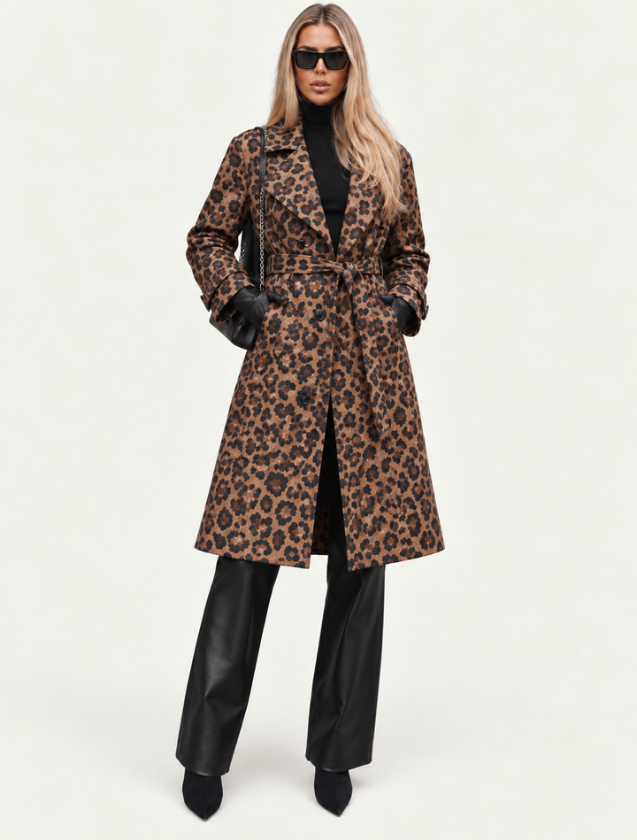 The Leopard Mademoiselle Trench